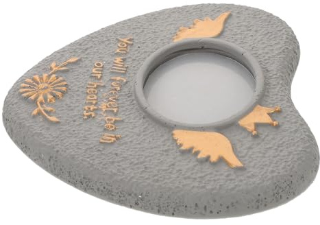 SMASOLO Lapide per Cane da Tomba Piccola in Pietra Commemorativa da Giardino per Animali Domestici, Resistente alle Intemperie, Incisione Personalizzabile e Leggera per Uso Esterno