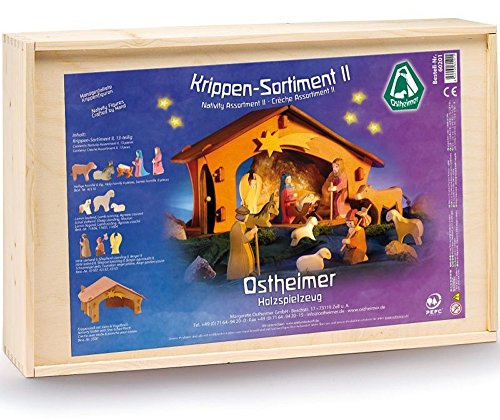 Ostheimer 60201 Krippen-Sortiment II 13 teilig