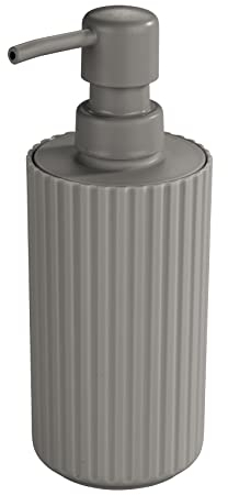 Wenko Allstar, Dispenser di Sapone, Polipropilene (PP), Grigio, 18 x 7 x 7 cm