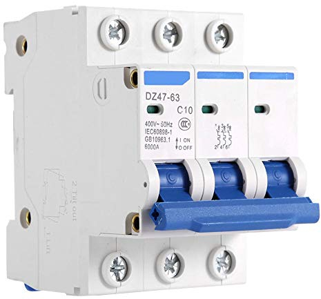 400V 6/10/16 / 20A 3-poliger Leitungsschutzschalter(10A)