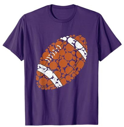 American Football Design boys polka dot shirt boy T-Shirt