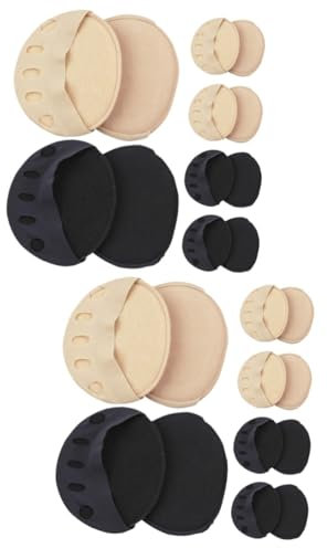 Healeved 12pairs High Heels Toe Socks Women Forefoot Socks Separated Finger Comfortable Fit