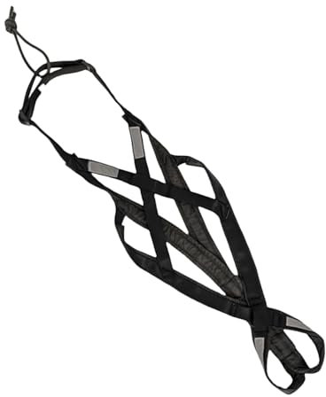Hobngmuc Hundegewicht-Zuggeschirr, Hundegeschirr zum Ziehen | Hundezuggeschirr aus hochfestem Nylon | Professionelles Schlitten-Hundewagen-Gewichtsgeschirr mit reflektierendem Riemen für große Hunde,