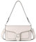 Travistar Handtasche Damen Mittelgroß Umhängetasche Damen PU Leder Crossbody Bag Damen Schultertasche Abendtasche Kupplung mit 2 Abnehmbar Breiter Gurt Kreditkartenfächer Aprikose