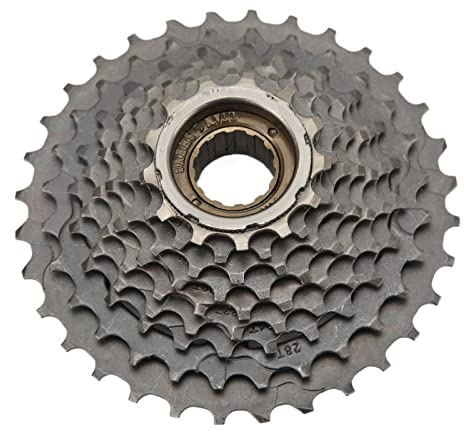 Casete de 9 velocidades con rosca, 13–32 dientes; casete para bicicleta de montaña fabricado en acero de alta dureza; repuesto de eje con rosca de 9 velocidades para bicicletas de