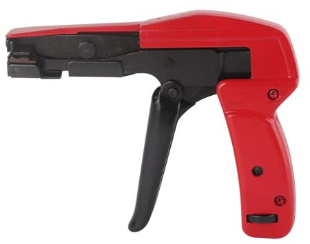 Herramienta para bridas de cables Tyenaza, acero fundido a presión, herramienta para bridas de cables de nailon para cables de menos de 4,8 mm, para trabajos eléctricos, color