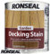 JTF Mega Discount Warehouse Ronseal Decking Stain Country Oak 2.5L