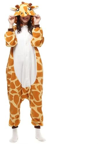 LBJR Disfraz de Animal Adulto Pijama Entero Animales Mujer Hombre