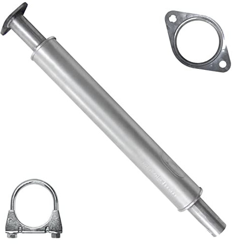 Polmo Vorschalldämpfer Auspuff für Focus C-Max 1 I MK1 C-Max 1 I MK1 Focus 2 II MK2 Volvo V50 1 I S40 2 II M 2.0 TDCi 2.0 D