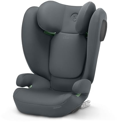 CBX by CYBEX Solution B3 i-Fix Car Seat, ISOFIX, from Approx. 15-50 kg, from Approx. 3 to 12 Years, UN R129/04, Grey