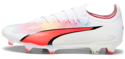 PUMA Herren Fußballschuhe Ultra Ultimate FG/AG puma White-puma Black-fire Orchid 45