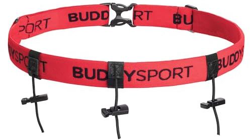 BUDDYSWIM Bälte för Triathlon tävlingsnummer. Justerbart nummerbälte för triathlon, cykling, löpning, maraton eller andra sporter.
