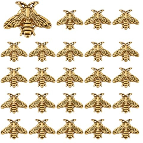 CRAFTYMELODY Broche Abeille Rétro en Alliage Motif Animal Mignon Accessoire Fantaisie et Amusant Idéal pour Costume Ou Accessoire de Mode