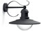 Philips Lighting x Topiary Lampada da Parete Plafoniera Illuminazione Giardino Ambienti Esterni Design Vintage Black Edition E27, Nero, 30 x 35 x 29 cm