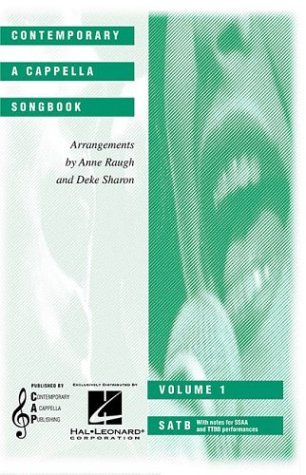 Contemporary a Cappella Songbook by Not Available (1998-01-02)