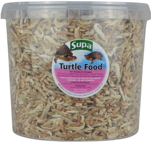 Supa Turtle & Terrapins Food Superior Mix 5 Litre Bucket, Made Using Premium Quality Natural Ingredients