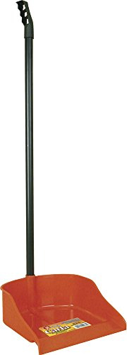 La Briantina Paletta Alzaimmondizia con Manico a Incastro, Capiente e Robusta, Rossa, in Plastica