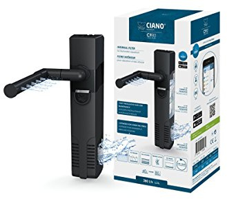 Ciano CF80 Filtre interne pour aquarium - Débit de 380L/h. Convient pour les aquariums de 40-80L.