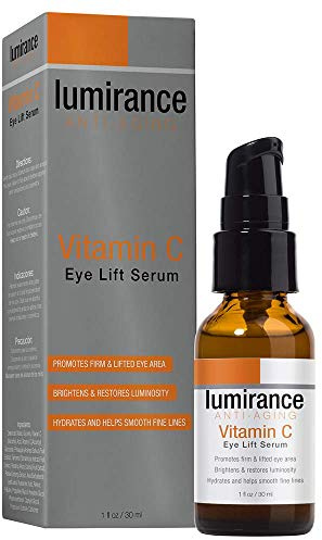 Lumirance Vitamin C Eye Lift Serum, Minimizes the Look of Wrinkles and Crows Feet, Helps with Firming and Dark Circles, 30ml/1 fl oz