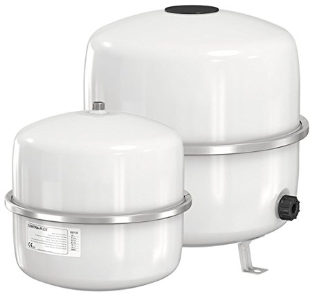 Flamco 26153 - Contra-Flex 12 Litros 1,5 Bar Vaso de Expansión para Calefacción Central, Blanco