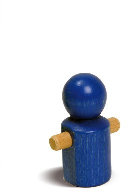 NIC - MR-Little Running Man Blue Spielsets Spielfiguren Spielsets, Blau (1613)