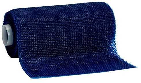 3M - Scotchcast Plus, lätt, stabilt, ventilerande stödbandage av glasfiber, blå, storlek 10 cm x 3,65 m, förpackning med 10 stycken.