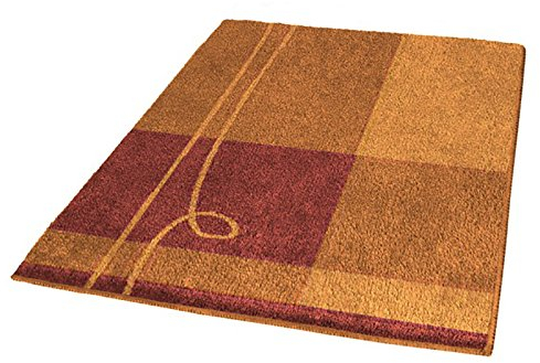 Kleine Wolke Badteppich, Acryl, Orange/Braun, 1 cm 4588333225