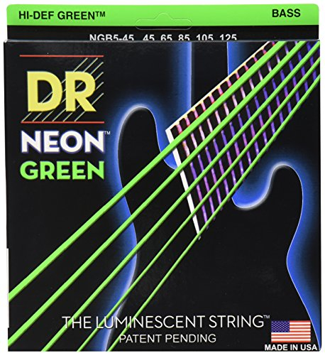 DR Strings NGB5-45 Coated Nickel Bass Saiten Medium