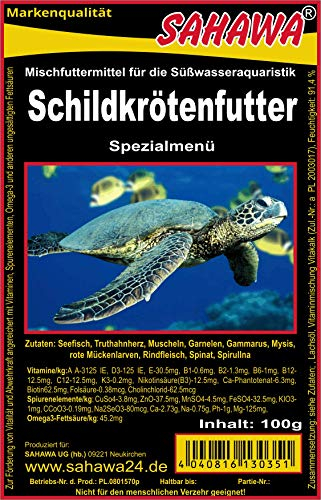 SAHAWA® Wasserschildkröten Frostfutterpaket 10x Schildkröten- Mix