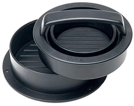 Stuffed Burger Press Kit, 3 in 1 Heavy Duty Non-Stick Patty Molds, Easily Make the Perfect Burger, Stuffed Burger or Sliders