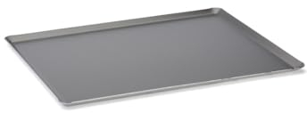de Buyer - perforiertes Backblech CHOC aus Aluminium mit Antihaftbeschichtung CHOC 5 - 40x30 cm - Mikroperforierung 3 mm Durchmesser - 8161.40, Schwarz