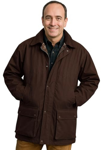 GAME Unpadded Lightweight Wax Jacket Brown XXX-Large Brown