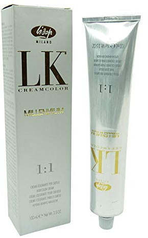 Lisap LK Cream Color Millennium Permanent Creme Haar Farbe Coloration 100ml - 8/36M Gold