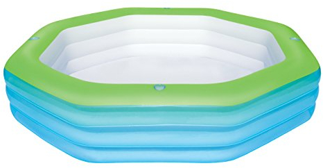 Bestway 54119B-03 - Planschbecken Rectangular Fantasy Family Pool, 305 x 183 x 56 cm