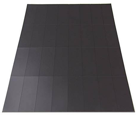 Magflex® 75 mm x 25 mm Self adhésif Rectangles magnétiques Flexibles - 32 par Feuille A4 (1 Feuille)