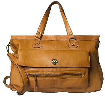 PIECES Pctotally Royal Leather Travel Bag Noos