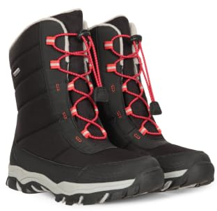 Mountain Warehouse Ohio Kids Adaptive Snowproof Boots Black 3