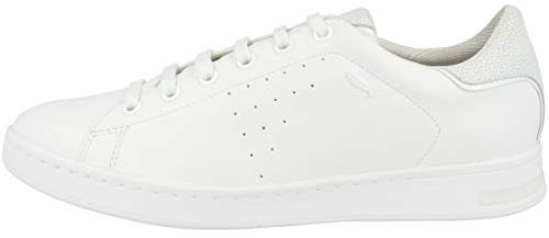 Geox Damen D Jaysen Sneakers, Weiß, 37 EU