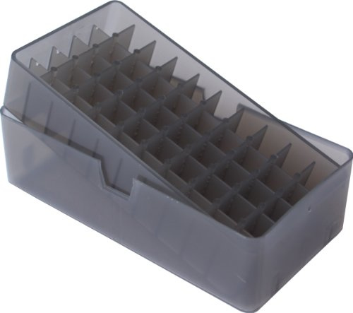 MTM contenitore per 50 munizioni calibro .38 – con coperchio., Smoke