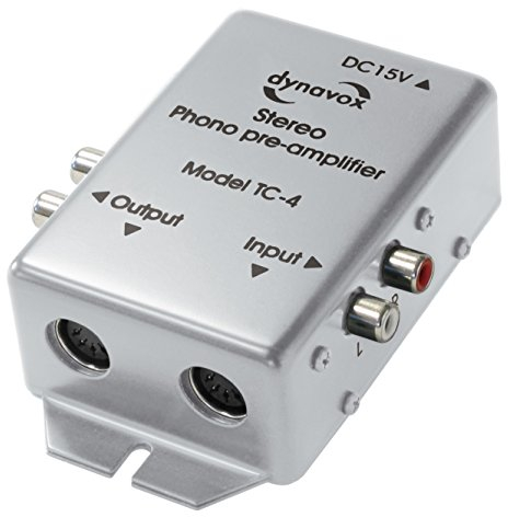 Fono Preamplificador Plata Dynavox Tc-4