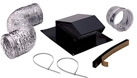 Broan-NuTone RVK1A Roof Vent Kit, Black
