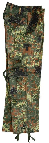 Leo Köhler Original BW Kommando Hose Flecktarn, BW 9 (Ziv. Gr. 52)