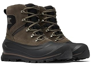 Sorel Buxton Lace Boot WP, Stivali da Neve Impermeabili, Uomo, Major/Black 2023/2024, 41.5 EU