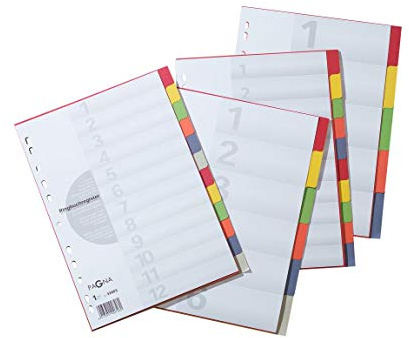 Pagna 32003-20 registrera 12-del, 6 färger med omslagssida