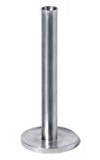 Alessi Officina PZ02 Candeliere, Alluminio Tornito, 0.1x0.1x23 cm