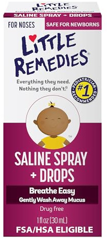 Little Remedies Saltspray för näsan, 1 ml