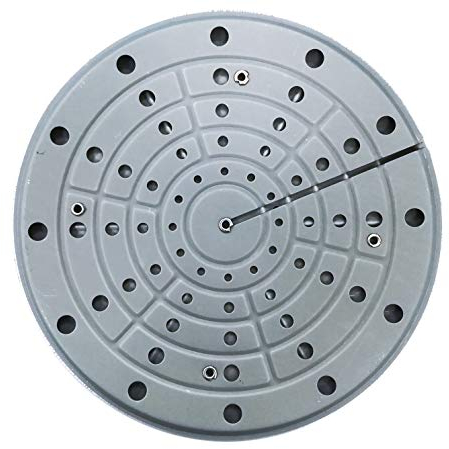 3C Casa Small Esparcidor de Llama, Metal, Gris