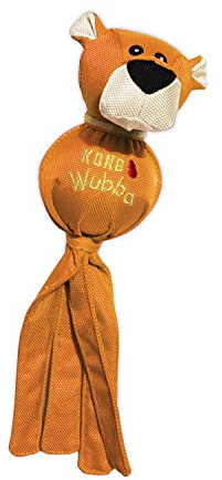 KONG - Wubba Friends Ballistic - Nylon Tug of War Dog Toy (Assorted Characters) - For Large Dogs