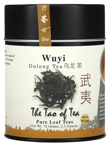 The Tao of Tea, Wuyi Oolong Tea, Loose Leaf, 2.5 Ounce Tin