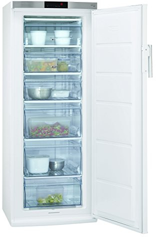 AEG ARCTIS A72200GSW0 Congélateur A++ / 154 cm de hauteur / 194 kWh/an / 200 l de congélateur/écran LCD avec contrôle tactile/blanc